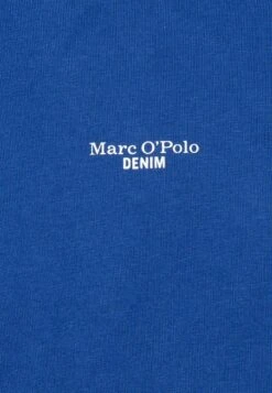 Marc O'Polo DENIM SHORT SLEEVE LOGO - T-Shirt Basic - Kensington Blue -Mode Familie daf8120826f84d428dcd18b62be59021