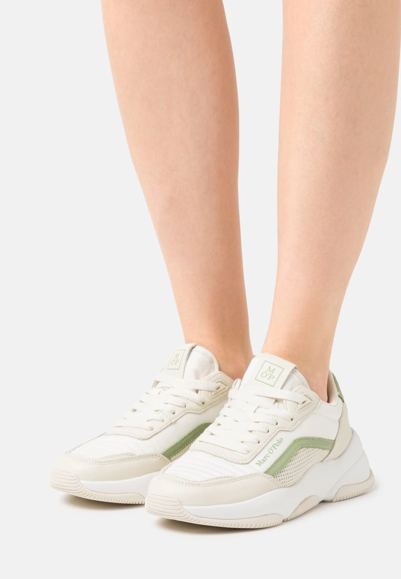 Marc O'Polo MIKA - Sneaker Low - Chalk/mint 1 Marc O'Polo MIKA - Sneaker Low - Chalk/mint
