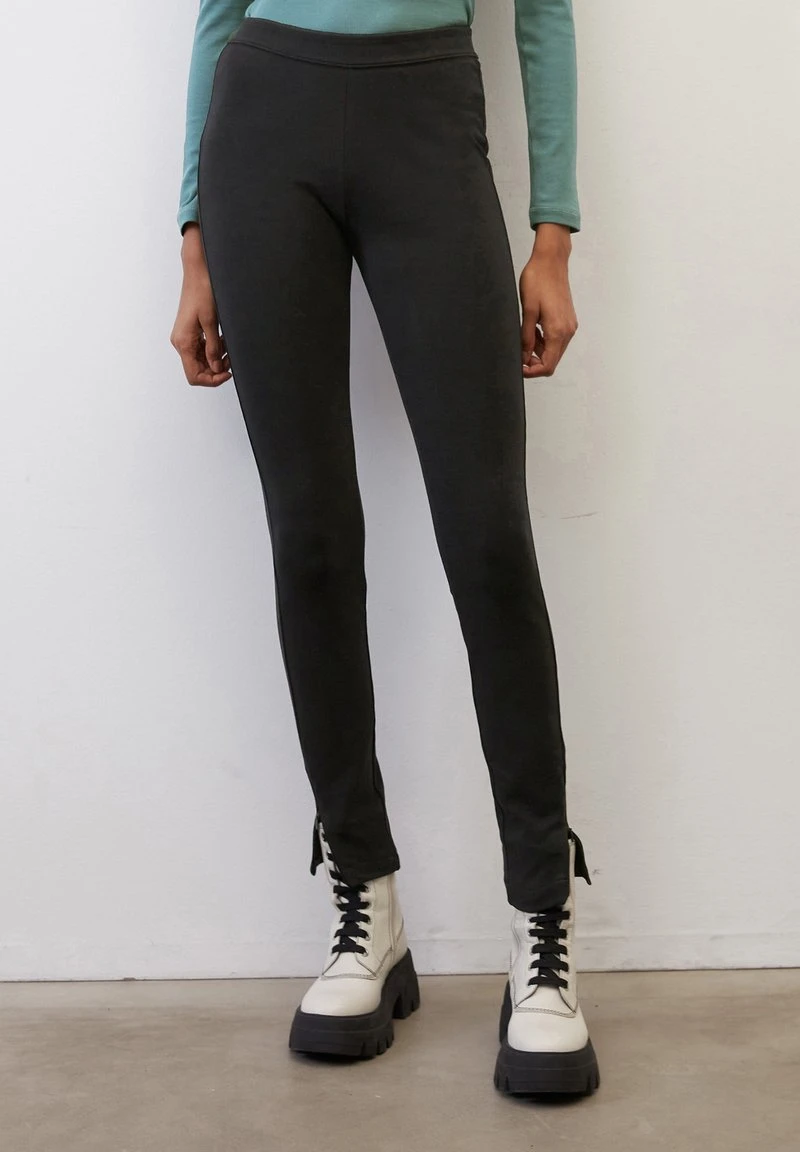 Marc O'Polo MIT HOHEM ANTEIL - Leggings - Hosen - Black 2 Marc O'Polo MIT HOHEM ANTEIL - Leggings - Hosen - Black – Bild 2