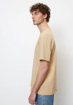 Marc O'Polo DENIM RUNDHALS - T-Shirt Basic - Skandi Beige -Mode Familie dbdbceff23a14840b70298a96223a56b