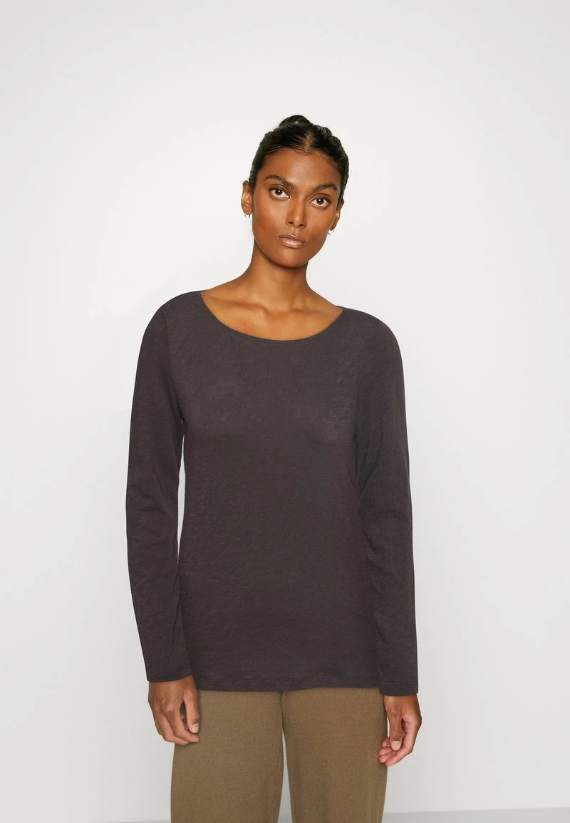 Marc O'Polo LONG SLEEVE BOAT NECK - Langarmshirt - Hickory Brown 6 Marc O'Polo LONG SLEEVE BOAT NECK - Langarmshirt - Hickory Brown – Bild 6