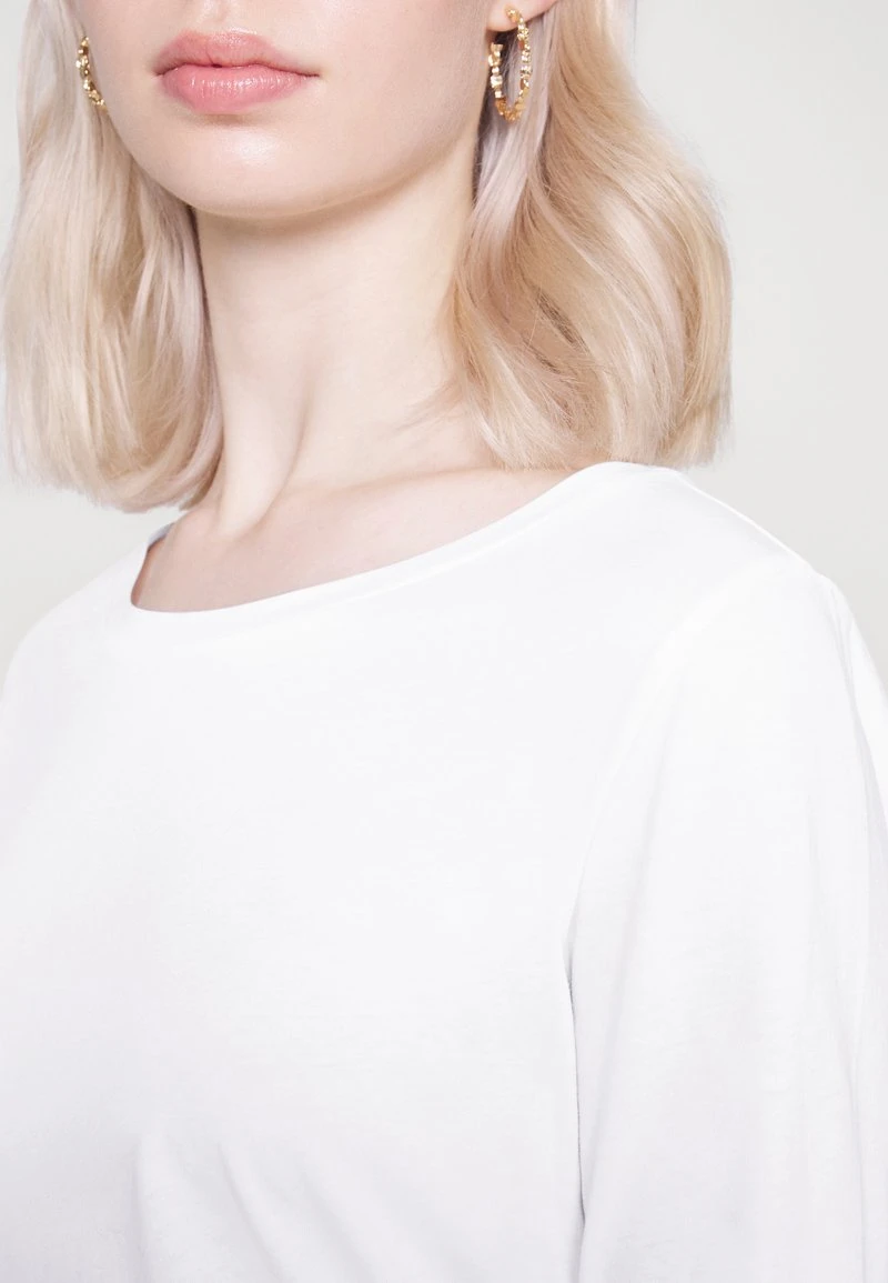 Marc O'Polo LONG SLEEVE ROUND NECK - Langarmshirt - White 6 Marc O'Polo LONG SLEEVE ROUND NECK - Langarmshirt - White – Bild 6