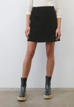 Marc O'Polo SKIRT EASY SHAPE WITH CUTLINE PLEAT DETAIL, SHORT LENGTH - A-Linien-Rock - Black 8 Marc O'Polo SKIRT EASY SHAPE WITH CUTLINE PLEAT DETAIL, SHORT LENGTH - A-Linien-Rock - Black -Mode Familie de5c4b34d42c4280a60e4f06fd47137b