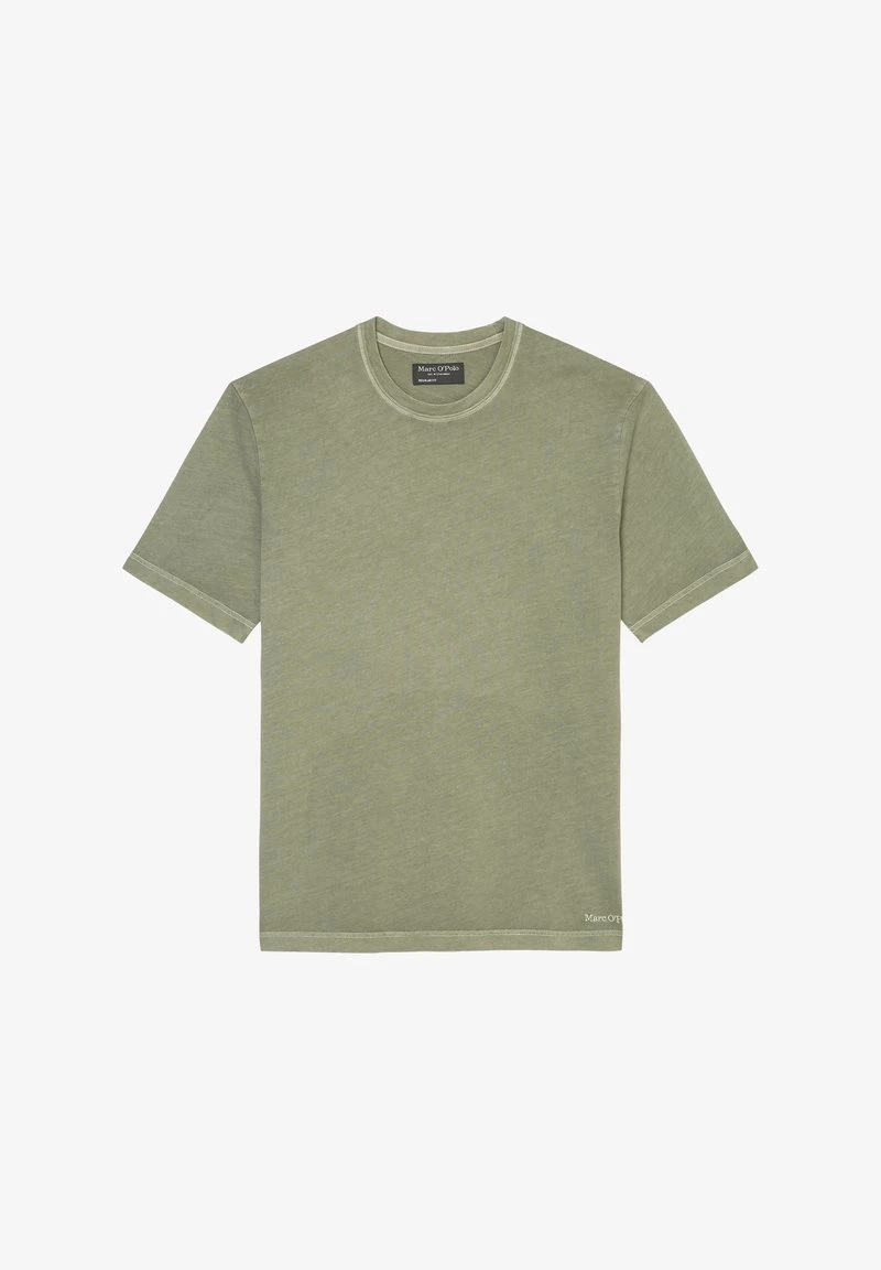 Marc O'Polo RUNDHALS REGULAR - T-Shirt Basic - Olive 6 Marc O'Polo RUNDHALS REGULAR - T-Shirt Basic - Olive – Bild 6