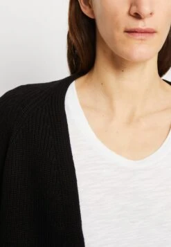 Marc O'Polo DENIM OPEN CARDIGAN WITH RAGLAN SLEEVE - Strickjacke - Black 11 Marc O'Polo DENIM OPEN CARDIGAN WITH RAGLAN SLEEVE - Strickjacke - Black -Mode Familie df9231b99438400b9c00ef93240289c1