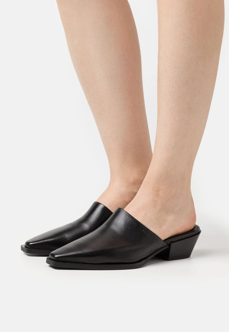 Marc O'Polo BRITT - Pantolette Flach - Black 1 Marc O'Polo BRITT - Pantolette Flach - Black