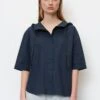 Marc O'Polo DENIM Hemdbluse - Navy Teal