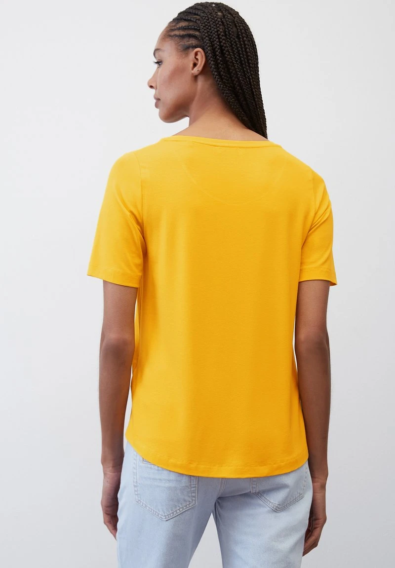 Marc O'Polo RUNDHALS- REGULAR - T-Shirt Basic - Morning Sun 2 Marc O'Polo RUNDHALS- REGULAR - T-Shirt Basic - Morning Sun – Bild 2