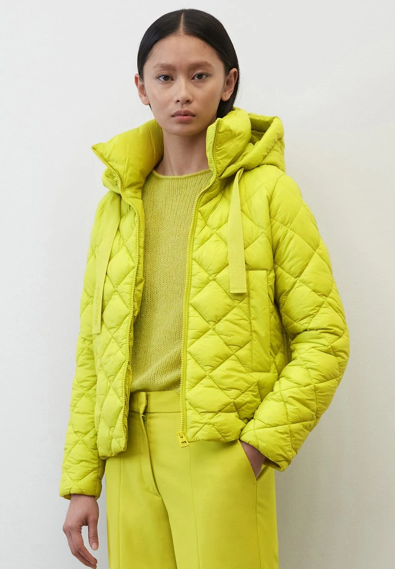 Marc O'Polo PUFFER-STEPP-AUS RECYCELTER -PERF - Winterjacke - Lime Green 1 Marc O'Polo PUFFER-STEPP-AUS RECYCELTER -PERF - Winterjacke - Lime Green