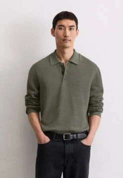 Marc O'Polo LANGARM-REGULAR - Polo Shirt - Copley Brown