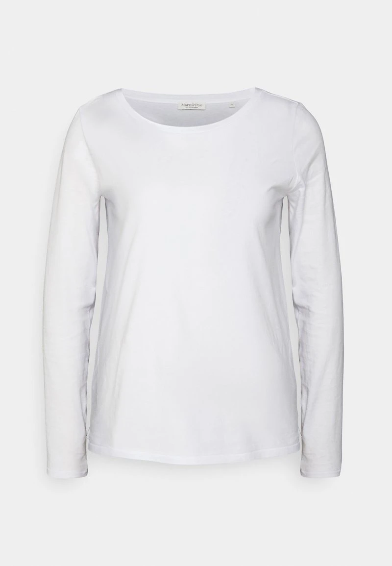 Marc O'Polo LONG SLEEVE ROUND NECK - Langarmshirt - White 5 Marc O'Polo LONG SLEEVE ROUND NECK - Langarmshirt - White – Bild 5