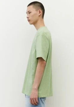 Marc O'Polo DENIM SHORT SLEEVE RELAXED - T-Shirt Basic - Gossip Green Melange -Mode Familie e1d8e87709dc4bb0976e7883b9ef582d