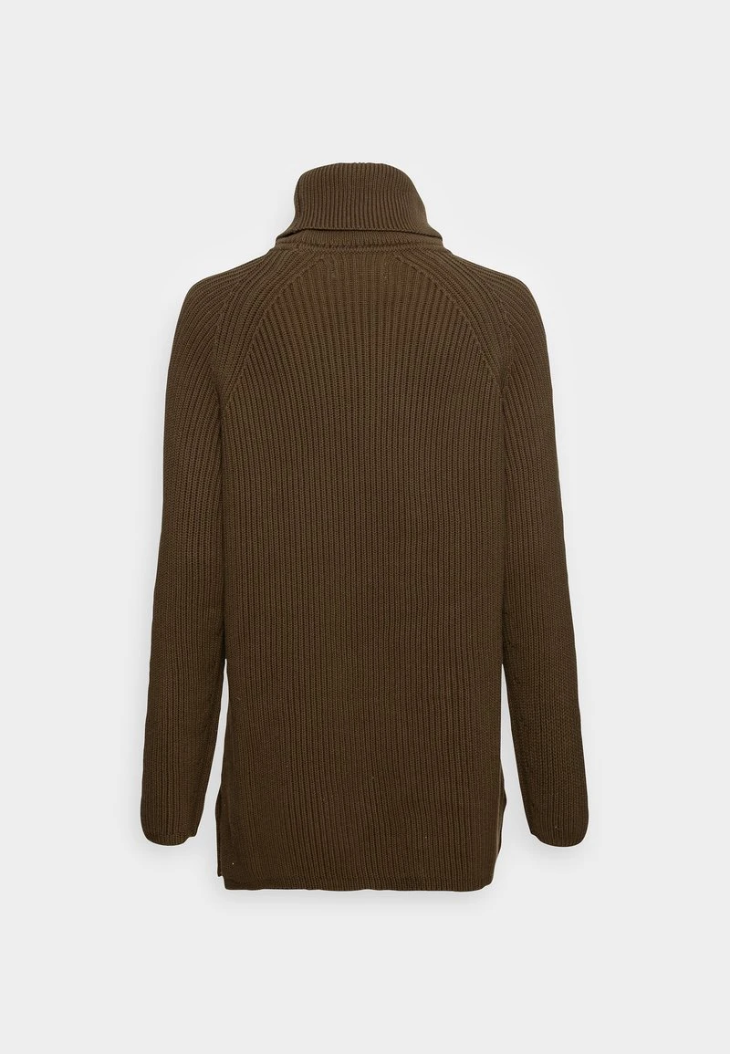 Marc O'Polo DENIM LONG WITH MOCK NECK AND RAGLAN SLEEVE - Strickpullover - Burnished Logs 2 Marc O'Polo DENIM LONG WITH MOCK NECK AND RAGLAN SLEEVE - Strickpullover - Burnished Logs – Bild 2