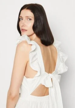 Marc O'Polo DENIM DRESS FRILL SLEEVE - Freizeitkleid - Egg White 11 Marc O'Polo DENIM DRESS FRILL SLEEVE - Freizeitkleid - Egg White -Mode Familie e51ca593218247f2a21e2bc86116b989