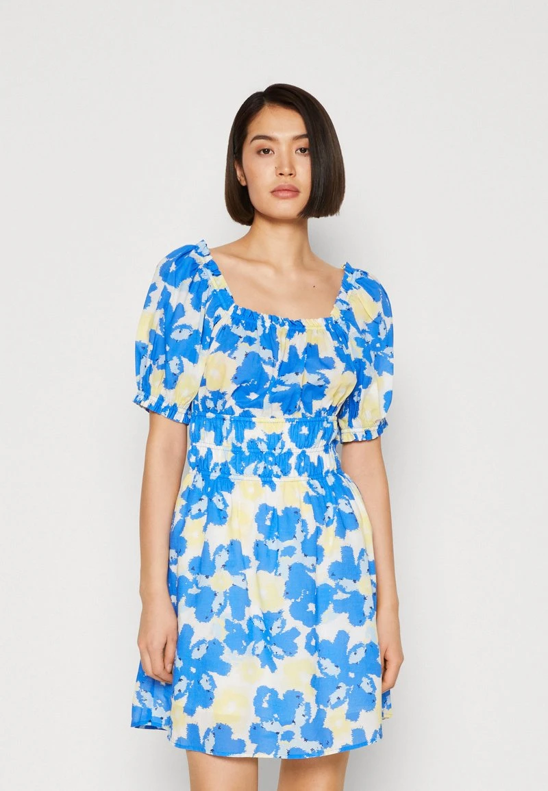 Marc O'Polo DENIM DRESS SHORT SLEEVE - Freizeitkleid - Multi / Mediterranean Blue 1 Marc O'Polo DENIM DRESS SHORT SLEEVE - Freizeitkleid - Multi / Mediterranean Blue