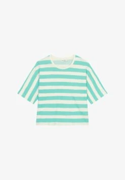 Marc O'Polo SHORT SLEEVE ROUND NECK PRINTED STRIPES - T-Shirt Print - Multi Earthy Brown 8 Marc O'Polo SHORT SLEEVE ROUND NECK PRINTED STRIPES - T-Shirt Print - Multi Earthy Brown -Mode Familie e65eafd55cb04ef3bb7146706a52b424