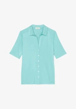 Marc O'Polo KURZARM - Hemdbluse - Sea Blue -Mode Familie e6bfb0bca0874df0a679203aaff301a4