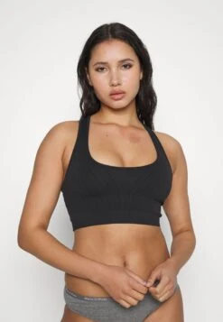 Marc O'Polo RIB DELUSION RACERBACK BRA - Bustier - Black