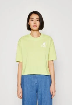 Marc O'Polo DENIM ROUNDNECK - T-Shirt Print - Limeade