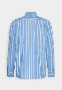 Marc O'Polo KENT COLLAR LONG SLEEVES SLITS AT SIDESEAMS - Businesshemd - Multi/azur Blue -Mode Familie e7e65e43e73e4708b8a7c97470e27514