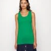 Marc O'Polo ROUND NECK - Top - Vivid Green