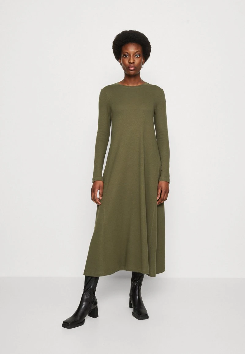 Marc O'Polo DRESS - Jerseykleid - Wild Olive 1 Marc O'Polo DRESS - Jerseykleid - Wild Olive