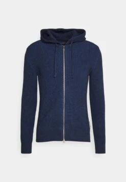 Marc O'Polo CARDIGAN ZIP HOODY - Strickjacke - Dark Navy -Mode Familie e9858025893a4fcd9b2864a162fca79a 1