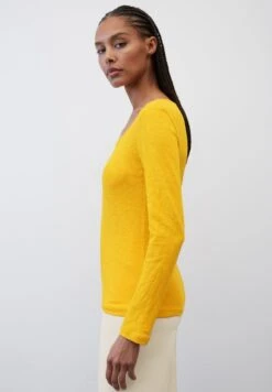 Marc O'Polo MIT RUNDEM AUSSCHNITT - Langarmshirt - Morning Sun 10 Marc O'Polo MIT RUNDEM AUSSCHNITT - Langarmshirt - Morning Sun -Mode Familie e9ab9793b5d1488e93955fc765613944