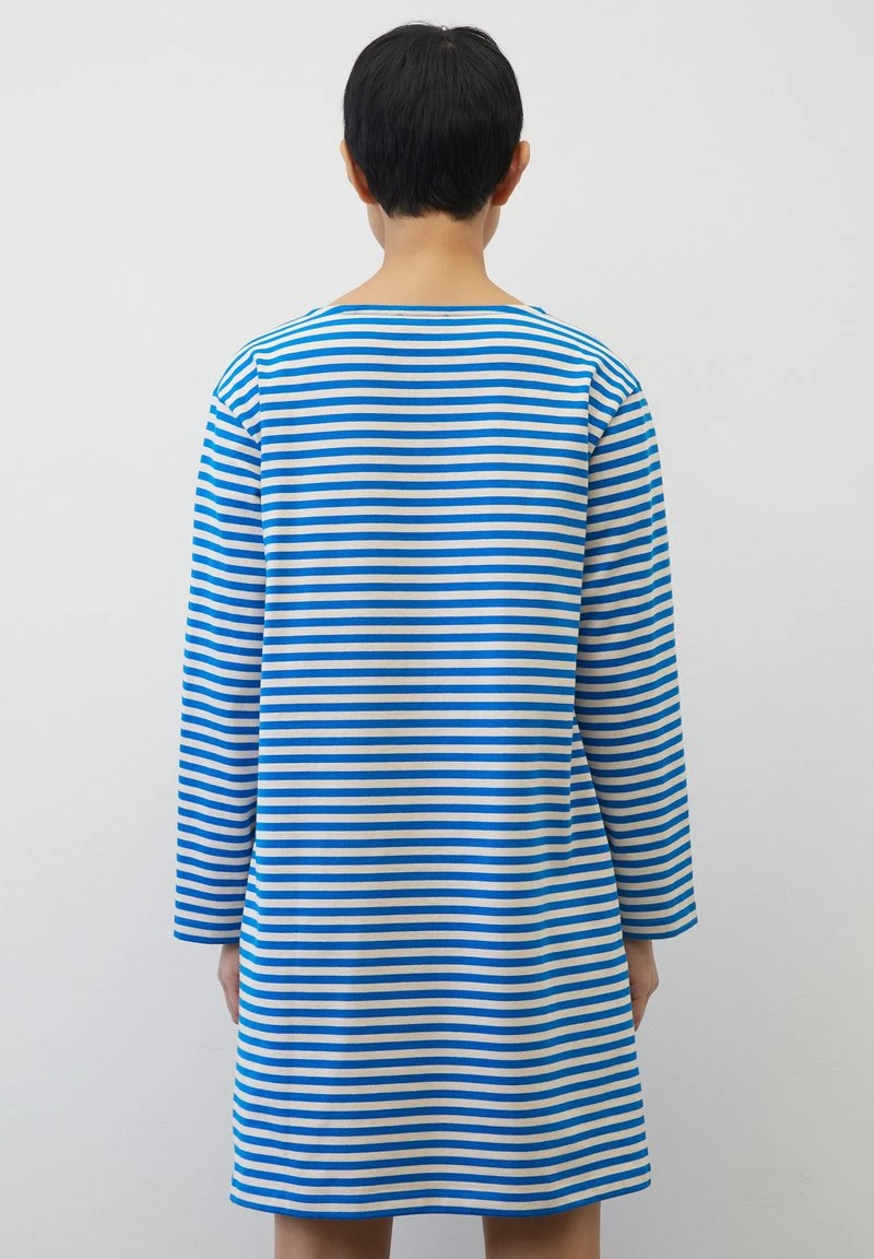 Marc O'Polo HEAVY STREIFEN - Jerseykleid - Multi Vibrant Blue 2 Marc O'Polo HEAVY STREIFEN - Jerseykleid - Multi Vibrant Blue – Bild 2
