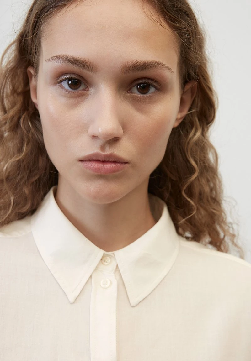 Marc O'Polo SLIM-FIT - Hemdbluse - White Cotton 3 Marc O'Polo SLIM-FIT - Hemdbluse - White Cotton – Bild 3