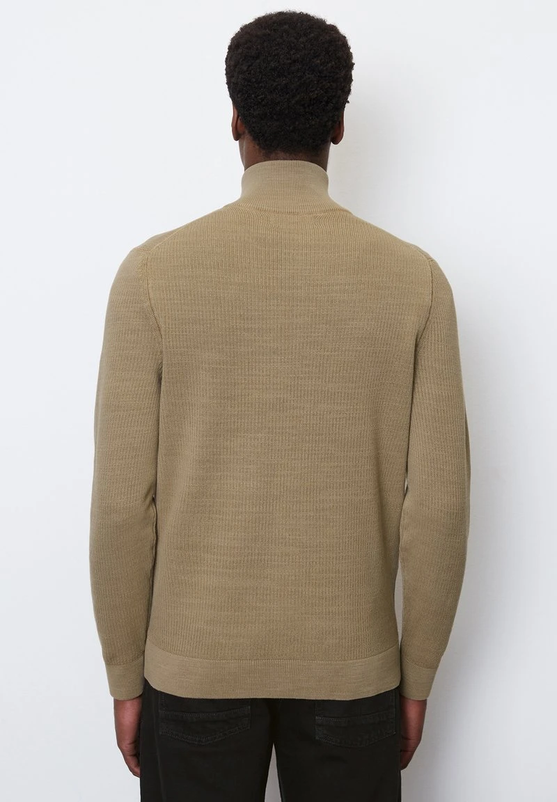 Marc O'Polo Strickjacke - Soft Mocca 3 Marc O'Polo Strickjacke - Soft Mocca – Bild 3