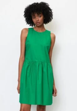 Marc O'Polo SLEEVELESS VOLUMINOUS FIT - Freizeitkleid - Vivid Green