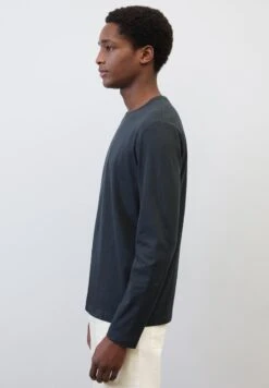 Marc O'Polo SLUB LONGSLEEVE SHAPED - Langarmshirt - Dark Navy 9 Marc O'Polo SLUB LONGSLEEVE SHAPED - Langarmshirt - Dark Navy -Mode Familie ed935157bbf74474b6671cda25d4b4a4