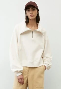 Marc O'Polo LONG SLEEVE - Sweatshirt - White Cotton
