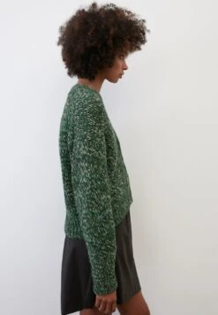 Marc O'Polo Strickjacke - Multi Shiny Emerald -Mode Familie ee28b9a32cab4940b81031de98df824f
