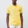 Marc O'Polo SHORT SLEEVE, COLLAR AND CUFFS, SLITS AT HEM - Poloshirt - Sunflower Petal
