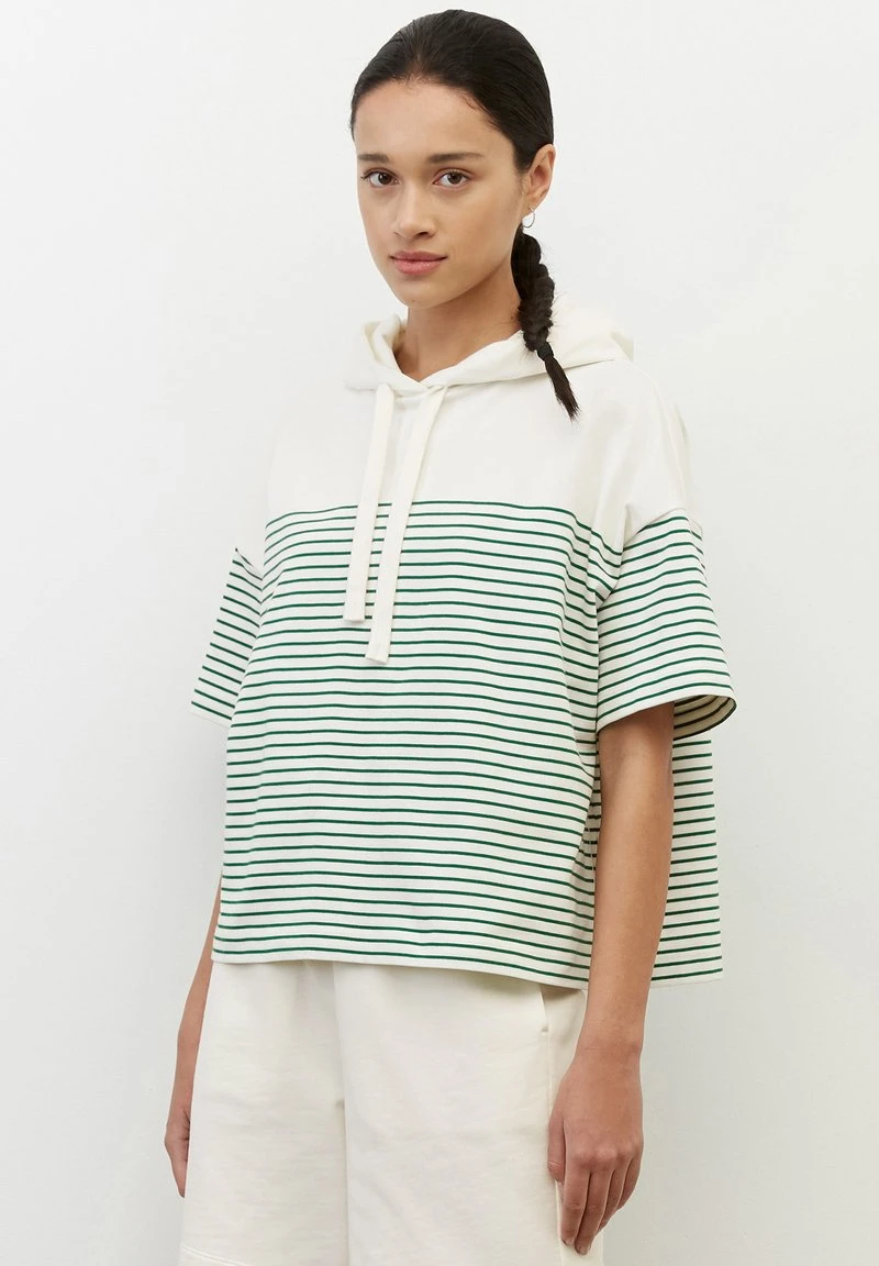 Marc O'Polo SHORT SLEEVES - T-Shirt Print - Multi Preppy Green 1 Marc O'Polo SHORT SLEEVES - T-Shirt Print - Multi Preppy Green