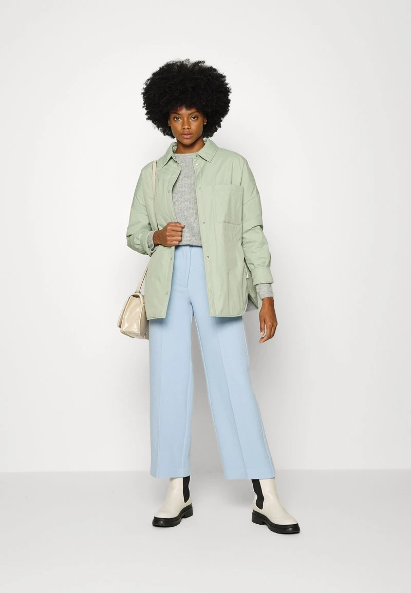 Marc O'Polo SHIRT JACKET THERMORE PADDING TURN DOWN - Kurzmantel - Breezy Mint 2 Marc O'Polo SHIRT JACKET THERMORE PADDING TURN DOWN - Kurzmantel - Breezy Mint – Bild 2