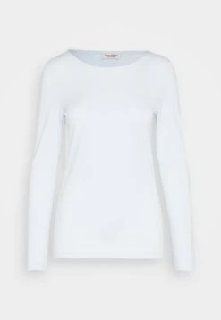 Marc O'Polo LONG SLEEVE ROUND NECK SOLID - Langarmshirt - Spring Sky -Mode Familie f418f0f90ad34a63a54b886e4131093c