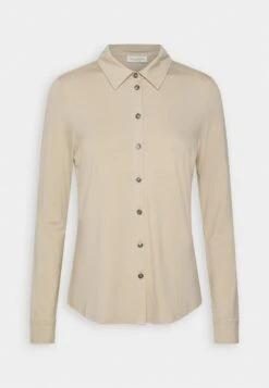 Marc O'Polo LONG SLEEVE COLLAR BUTTON PLACKET - Hemdbluse - Shaded Grey Melange -Mode Familie f4d9c9f294e74dbf9645f222a922b4f6