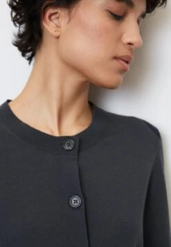 Marc O'Polo REGULAR AUS SLUB - Strickjacke - Deep Blue Sea 10 Marc O'Polo REGULAR AUS SLUB - Strickjacke - Deep Blue Sea -Mode Familie f4e1fc4eab90474bb0ef81e318684237