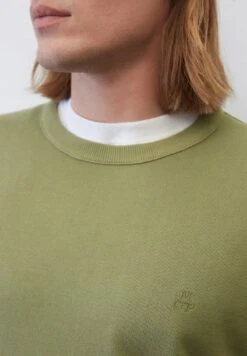 Marc O'Polo REGULAR - Strickpullover - Olive -Mode Familie f4f6766e97b64371a206be364e25b24f