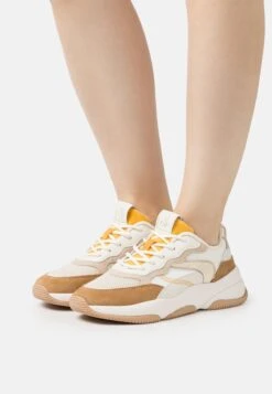 Marc O'Polo MIKA - Sneaker Low - Dark Sand/gold