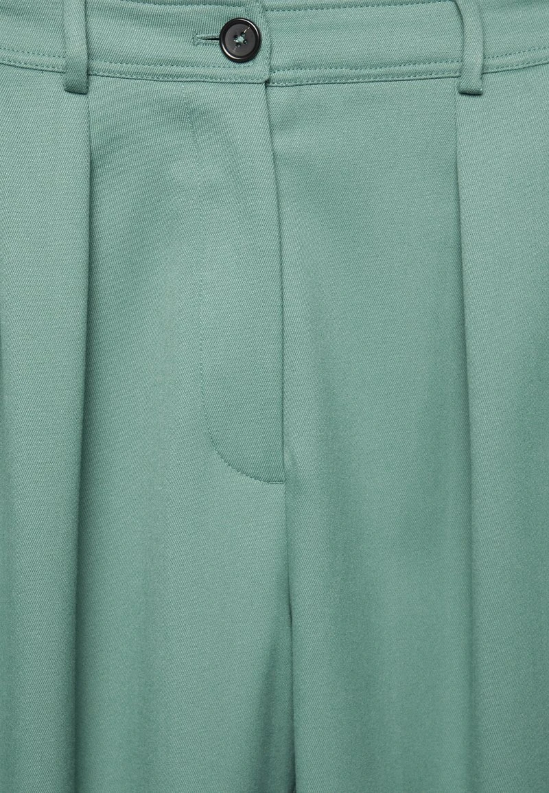 Marc O'Polo PANTS MENSWEAR INSPIRED PLEATED HIGH RISE - Stoffhose - Lake Green 3 Marc O'Polo PANTS MENSWEAR INSPIRED PLEATED HIGH RISE - Stoffhose - Lake Green – Bild 3