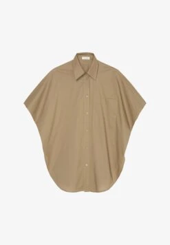 Marc O'Polo LONG SHAPE KENT COLLAR PATCHED POCKET SIDE SLITS - Hemdbluse - Dusty Earth 11 Marc O'Polo LONG SHAPE KENT COLLAR PATCHED POCKET SIDE SLITS - Hemdbluse - Dusty Earth -Mode Familie f6eea984753a4ddab4c831a6c80adbe1