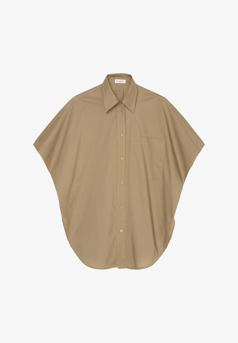 Marc O'Polo LONG SHAPE KENT COLLAR PATCHED POCKET SIDE SLITS - Hemdbluse - Dusty Earth 6 Marc O'Polo LONG SHAPE KENT COLLAR PATCHED POCKET SIDE SLITS - Hemdbluse - Dusty Earth – Bild 6