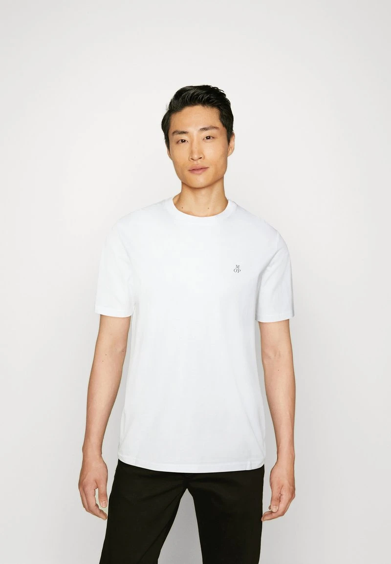 Marc O'Polo 2 PACK - T-Shirt Basic - Grey/white 4 Marc O'Polo 2 PACK - T-Shirt Basic - Grey/white – Bild 4