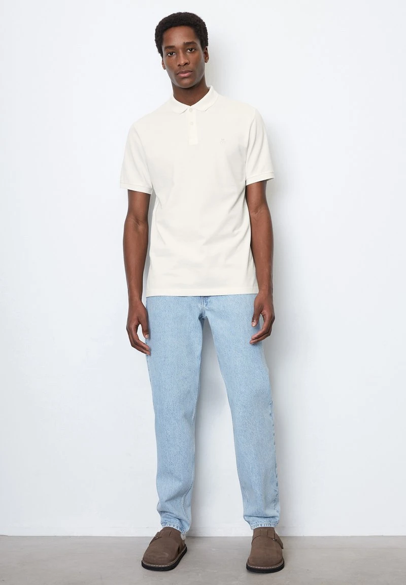 Marc O'Polo KURZARM REGULAR - Poloshirt - White Cotton 2 Marc O'Polo KURZARM REGULAR - Poloshirt - White Cotton – Bild 2