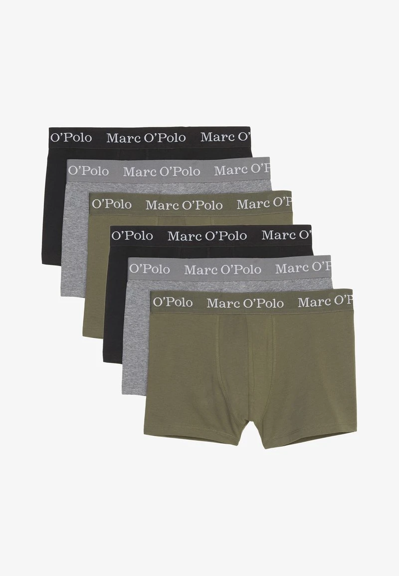 Marc O'Polo RETRO SHORT PANT 6ER PACK - Panties - Beetle Grey Melange Black 4 Marc O'Polo RETRO SHORT PANT 6ER PACK - Panties - Beetle Grey Melange Black – Bild 4