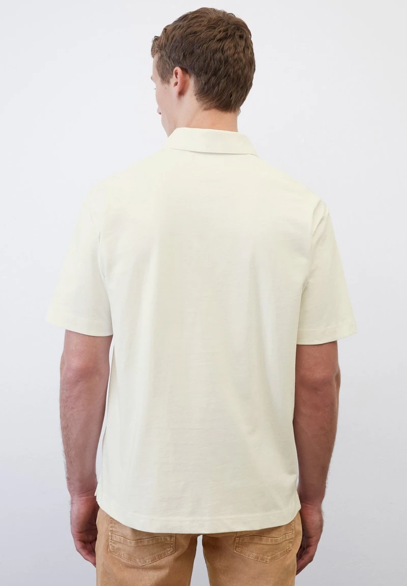 Marc O'Polo Poloshirt - White Cotton 2 Marc O'Polo Poloshirt - White Cotton – Bild 2